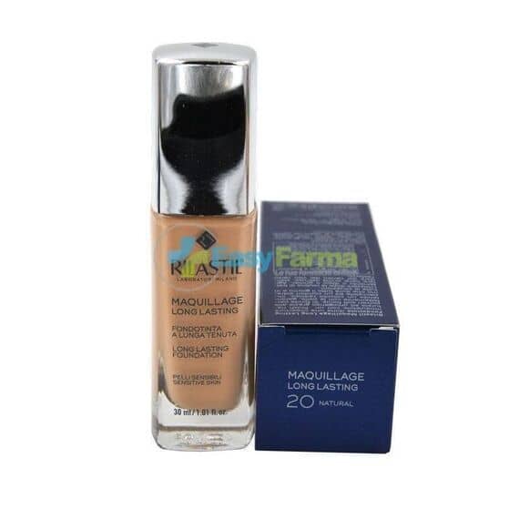 Rilastil Maquillage Long Lasting Fondotinta Lunga Tenuta 20 Natural 30 Ml | Acquista Online su Farmaclick