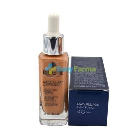 Rilastil Maquillage Lightfusion Fondotinta Siero Idratante Spf 15 40 Sand 30 Ml | Acquista Online su Farmaclick