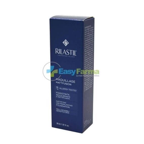 Rilastil Maquillage Mattfusion Fondotinta Riequilibrante 10 Porcelain 30 Ml | Acquista Online su Farmaclick