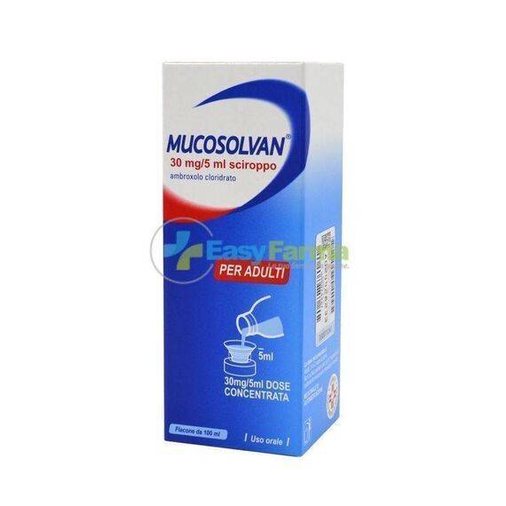 Mucosolvan 30 Mg / 5 Ml Sciroppo per Adulti 100 Ml | Acquista Online su Farmaclick