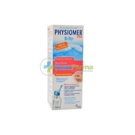 Physiomer Iper Baby Spray Nasale Decongestionante 115 Ml | Acquista Online su Farmaclick