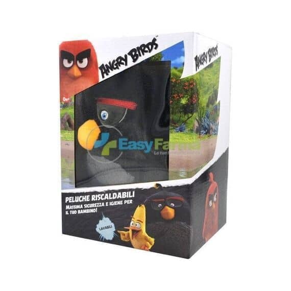 Angry Birds Bomb Peluche Riscaldabile Naturale Al 100 % | Acquista Online su Farmaclick