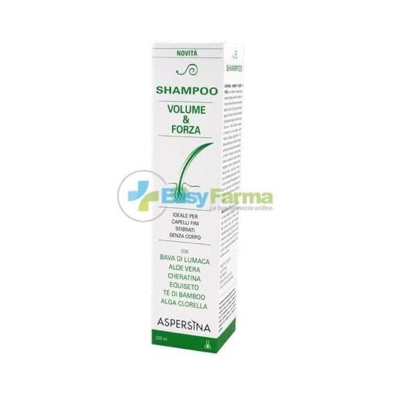 Pharmalife Aspersina Shampoo Volume e Forza 200 Ml | Acquista Online su Farmaclick