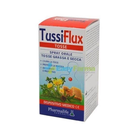 Pharmalife Tussiflux Tosse Spray Orale Tosse Grassa e Secca 30 Ml | Acquista Online su Farmaclick