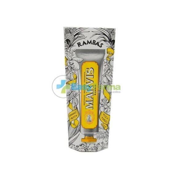 Marvis Rambas Ananas Menta Pesca Mango Dentifricio 75 Ml Edizione Limitata | Acquista Online su Farmaclick