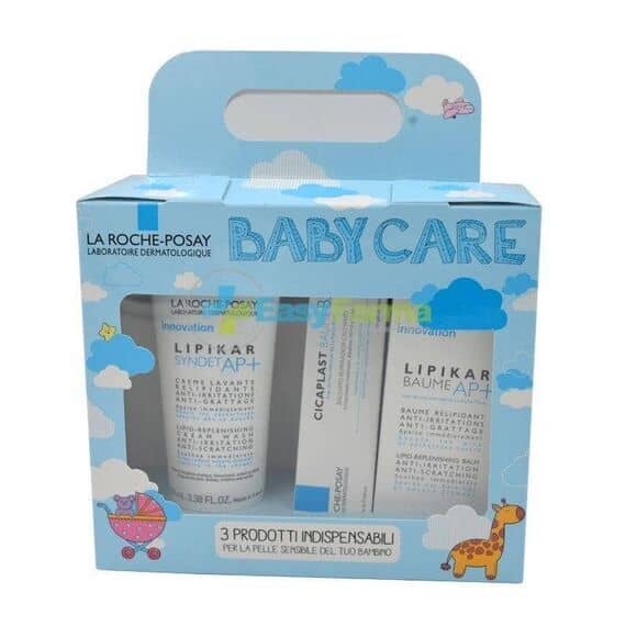 La Roche Posay Kit Baby Care 3 Prodotti Indispensabili per la Pelle Sensibile del Bambino | Acquista Online su Farmaclick