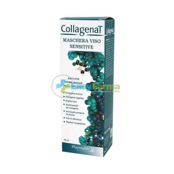 Pharmalife Collagenat Maschera Viso Sensitive 75 Ml | Acquista Online su Farmaclick