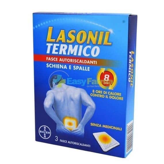 Lasonil Termico Schiena e Spalle 3 Fasce Autoriscaldanti | Acquista Online su Farmaclick