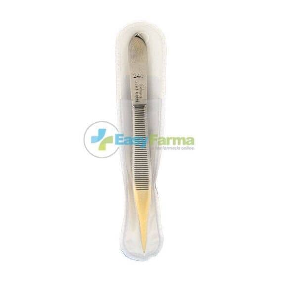 Morser Pinzetta per Sopracciglia Dorata a Punta 9 Cm 1 Pezzo | Acquista Online su Farmaclick