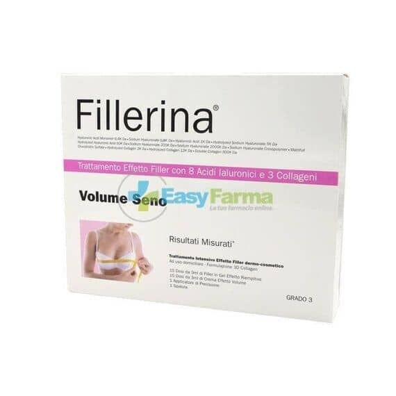 Fillerina Volume Seno 3d Collagen Trattamento Intensivo Grado 3 | Acquista Online su Farmaclick