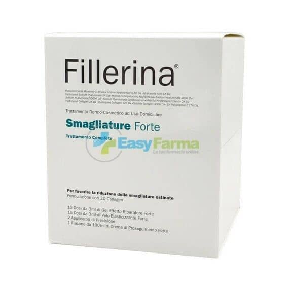 Cofanetto Completo Fillerina Smagliature 3d Collagen Trattamento Attacco Forte 2 Flaconcini da 50 Ml + Flacone da 100 Ml | Acquista Online su Farmaclick