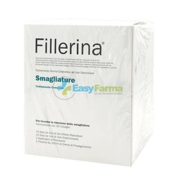 Cofanetto Completo Fillerina Smagliature 3d Collagen Trattamento Attacco 2 Flaconcini da 50 Ml + Flacone da 100 Ml | Acquista Online su Farmaclick