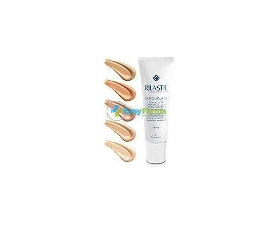 Rilastil Camouflage Korrigierende Flüssig-Foundation LSF 15 30 ml 40 Sand