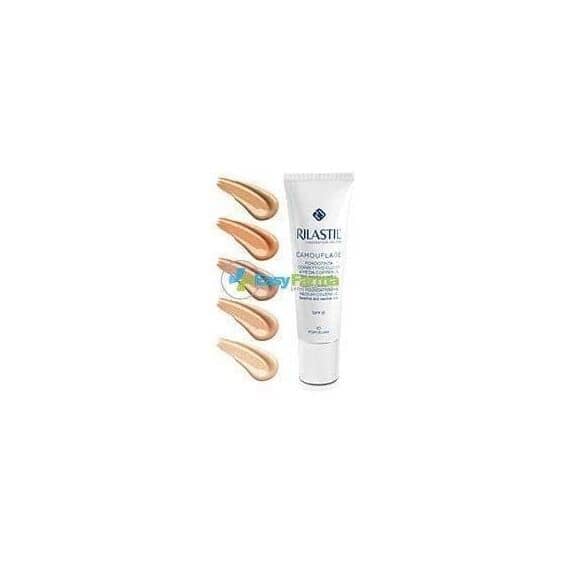 Rilastil Camouflage Fondotinta Correttivo Fluido Spf 15 30 Ml 30 Honey | Acquista Online su Farmaclick