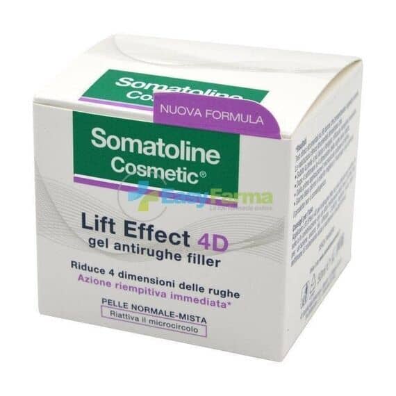 Somatoline Cosmetic Lift Effect 4d Gel Antirughe Filler Pelle Normale e Mista 50 Ml | Acquista Online su Farmaclick