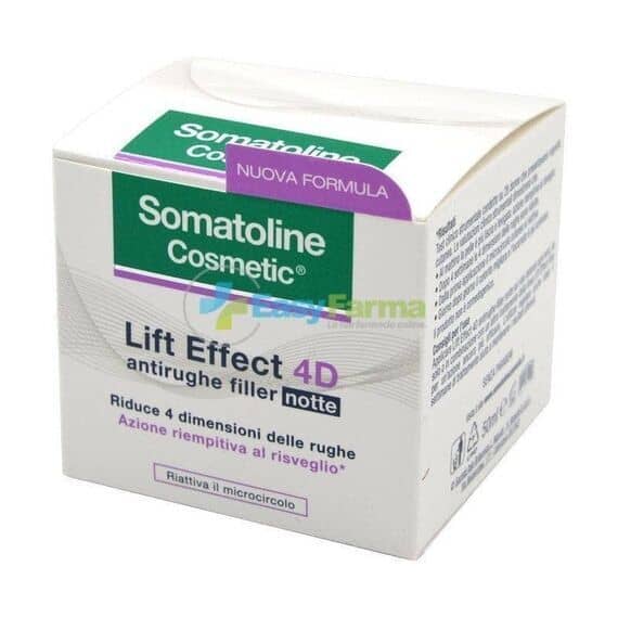 Somatoline Cosmetic Lift Effect 4d Antirughe Filler Notte 50 Ml | Acquista Online su Farmaclick