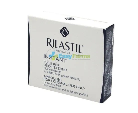 Rilastil Instant Fiale Fluido Levigante Antirughe E Idratante 3 Fiale Monodose