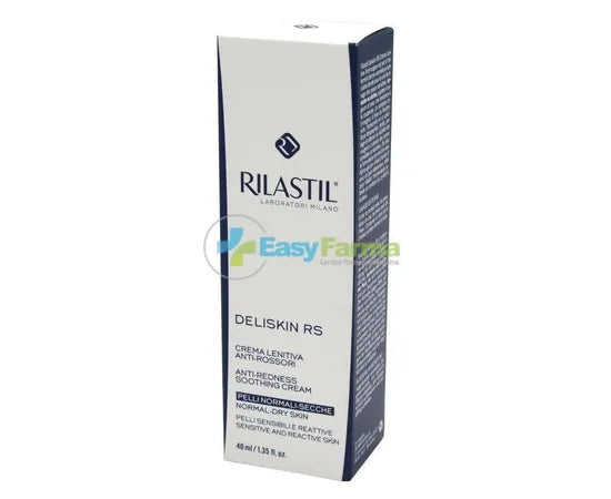 Rilastil Deliskin Rs Beruhigende Anti-Rötungen Creme Normale und Trockene Haut 40 ml
