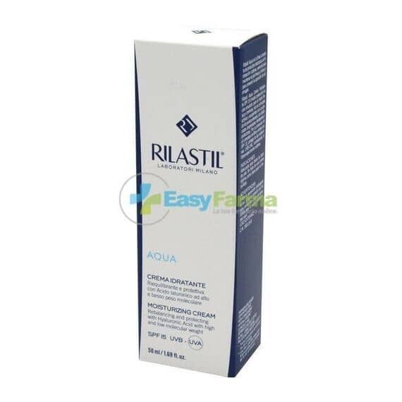 Rilastil Aqua Crema Idratante Spf 15 50 Ml | Acquista Online su Farmaclick