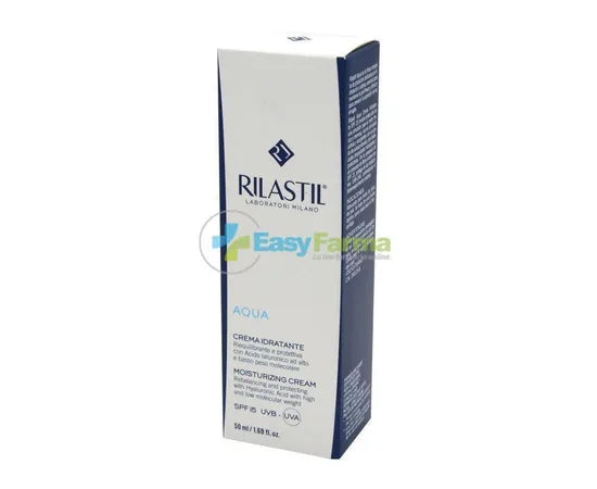 Rilastil Aqua Crema Idratante  Spf 15 50 Ml