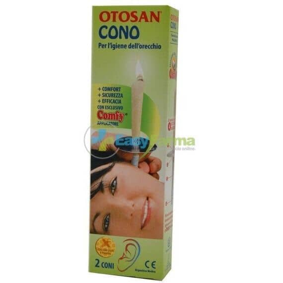 Otosan Cono Igiene Dell' Orecchio con Propoli 2 Pz | Acquista Online su Farmaclick