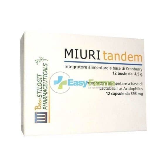 Miuri Tandem 12 Bustine + 12 Capsule | Acquista Online su Farmaclick