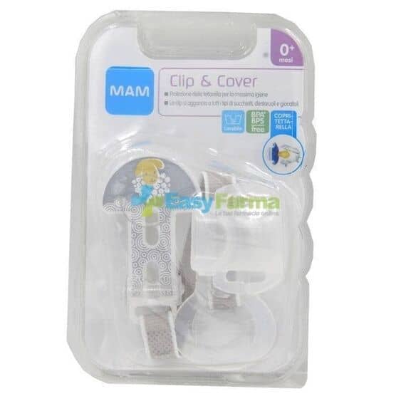 Mam Clip e Cover Portasucchietto 0+ Mesi 1 Pz | Acquista Online su Farmaclick