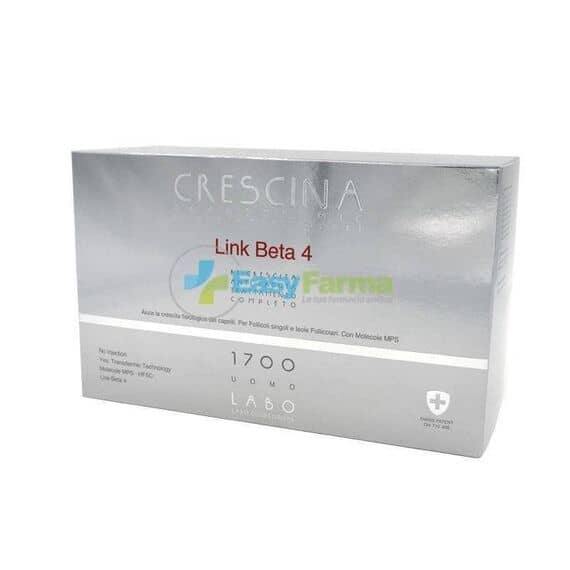 Crescina Link Beta 4 Isole Follicolari 1700 Uomo Tc 20+20 Fiale 3,5 Ml | Acquista Online su Farmaclick