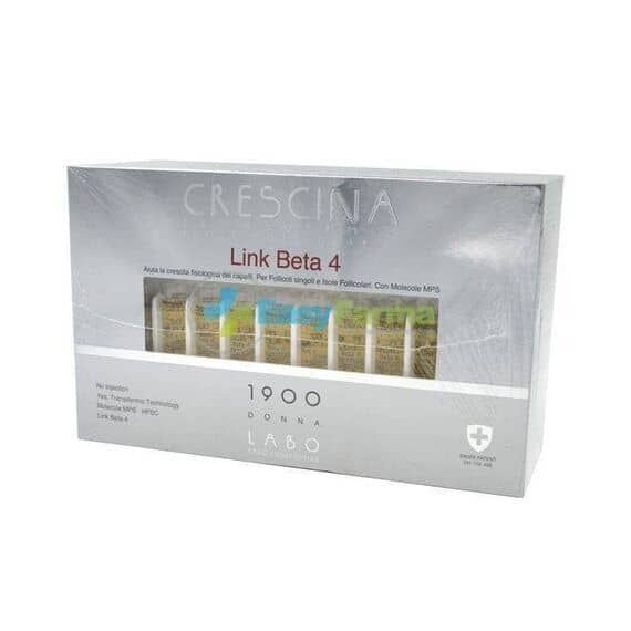 Crescina Link Beta 4 Isole Follicolari 1900 Donna 40 Fiale 3,5 Ml | Acquista Online su Farmaclick
