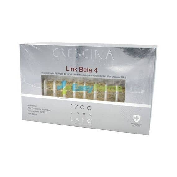 Crescina Link Beta 4 Isole Follicolari 1700 Uomo 40 Fiale 3,5 Ml | Acquista Online su Farmaclick