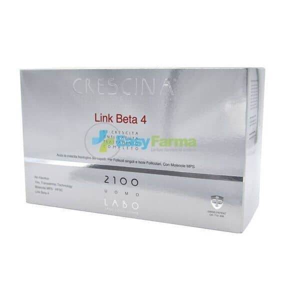 Labo Crescina Transdermic Isole Follicolari Link Beta 4 Ricrescita e Anti Caduta 2100 Uomo 20 + 20 Fiale | Acquista Online su Farmaclick