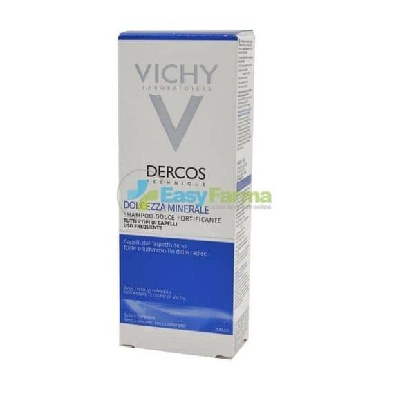 Vichy Dercos Shampoo Dolcezza Minerale 200 Ml | Acquista Online su Farmaclick