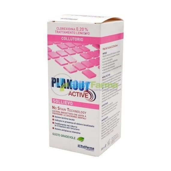 Plakout Active Collutorio Sollievo 200 Ml | Acquista Online su Farmaclick