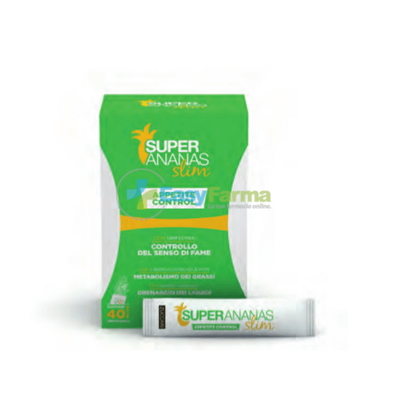 Zuccari Super Ananas Slim Appetite Control Integratore per il Controllo della Fame 40 Bustine Orosolubili da 2,7g | Acquista Online su Farmaclick
