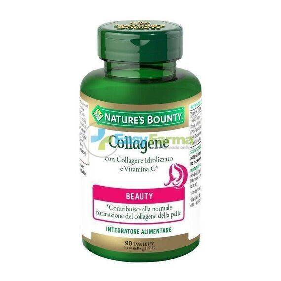 Nature's Bounty Collagene Integratore Alimentare per il Collagene della Pelle 90 Tavolette | Acquista Online su Farmaclick