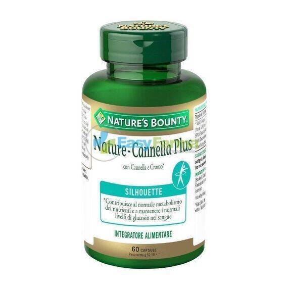 Nature's Bounty Nature Cannella Plus Integratore Alimentare per il Metabolismo dei Nutrienti 60 Capsule | Acquista Online su Farmaclick