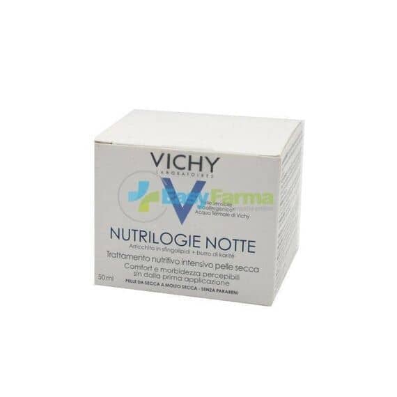 Vichy Nutrilogie Notte Trattamento Pelle Secca 50 Ml | Acquista Online su Farmaclick