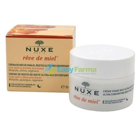 Nuxe Reve De Miel Crema Viso Ultra Confort Notte 50ml | Acquista Online su Farmaclick