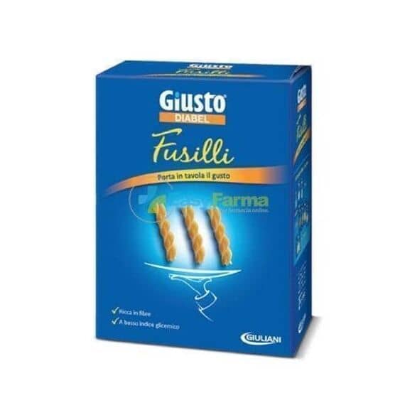 Giusto Diabel Fusilli Pasta per Diabetici 500g | Acquista Online su Farmaclick