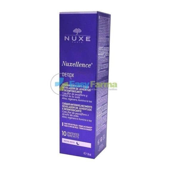 Nuxe Nuxellence Detox Trattamento Notte Anti Etã Rivelatore di Giovinezza e Detossinante 50 Ml | Acquista Online su Farmaclick