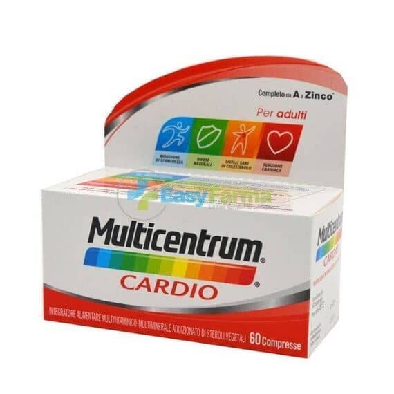 Multicentrum Cardio Multivitaminico Multiminerale 60 Compresse | Acquista Online su Farmaclick
