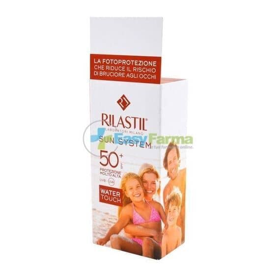 Rilastil Sun System Spf 50+ Fluido Water Touch Protezione Molto Alta 50 Ml | Acquista Online su Farmaclick