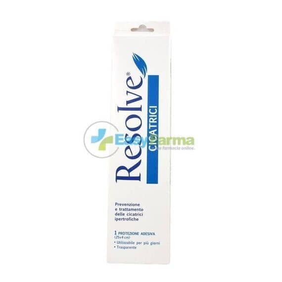 Resolve Cicatrici Protezione Adesiva 25x4cm per la Prevenzione Ed il Trattamento delle Cicatrici | Acquista Online su Farmaclick