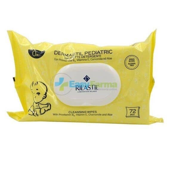 Rilastil Dermastil Pediatric Salviette Detergenti 72 Pezzi | Acquista Online su Farmaclick