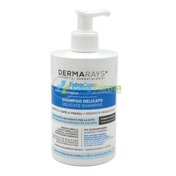 Dermarays Extra Care Shampoo Delicato 500 Ml | Acquista Online su Farmaclick