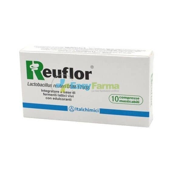 Reuflor Integratore Alimentare per la Flora Intestinale Aroma Limone 10 Compresse | Acquista Online su Farmaclick