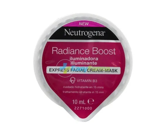 Neutrogena Express Facial Cream Mask Radiance Boost Maschera In Crema Illuminante 10 Ml