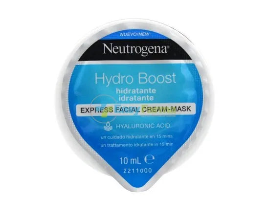 Neutrogena Express Facial Cream Mask Hydro Boost Maschera In Crema Idratante 10 Ml