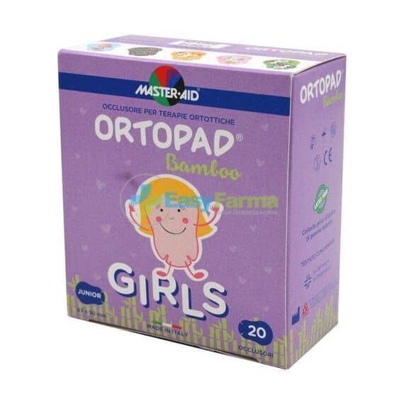 Master Aid Ortopad Girls Junior 67x50mm 20 Occlusori | Acquista Online su Farmaclick