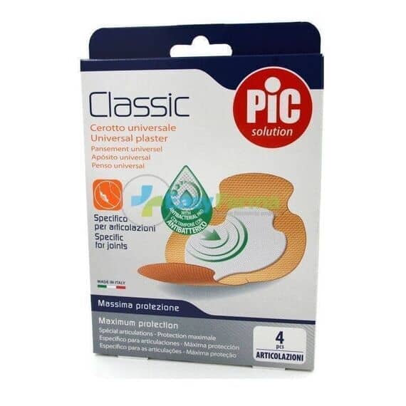 Pic Classic Cerotto Universale per Articolazioni con Antibatterico 4 Pezzi | Acquista Online su Farmaclick